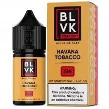 Líquido BLVK Salt Nic Remix Havana Tabaco 30ml