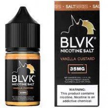 Líquido BLVK Salt Nic Vainilla Custard 30ml