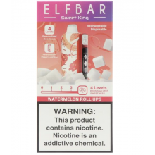 Pod descartable ElfBar Sweet King 40000 Puffs Watermelon Roll Up