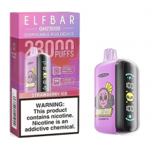 Pod descartable ElfBar Strawberry Ice GH23000 Puffs