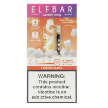 Pod descartable ElfBar Sweet King 40000 Puffs Lemon Heads