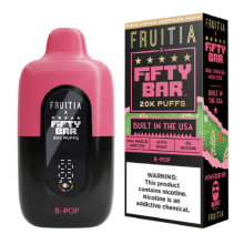 Pod descartable Fifty Bar B-Pop 20000 puffs (origen USA)