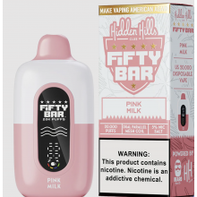 Pod descartable Fifty Bar Pink Milk 20000 puffs (origen USA)