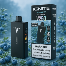 Pod descartable Ignite V250 Blueberry Ice 25000 puffs