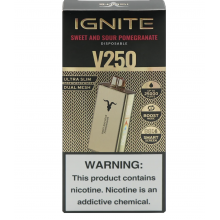 Pod descartable Ignite V250 GOLD Sweet and Sour Pomegranate 25000 puffs