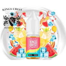 Líquido King's Crest Fruits Watermelon Lemonade Ice Salt Nic 30 ml