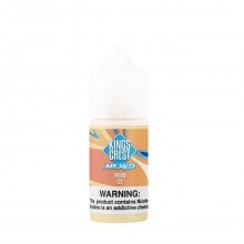 Líquido King's Crest Bar Peach Ice Salt Nic 30 ml