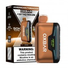 Pod descartable OXBAR Astro Maze  American Tabaco 50.000 Puffs